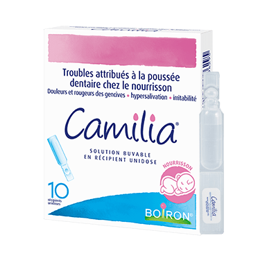 Pharmacie de la Frontière - 👶 Camilia : Pour soulager les dents de bébé  lorsqu'elles font leur apparition à raison d'une dose trois à six fois de  jour comme de nuit pendant